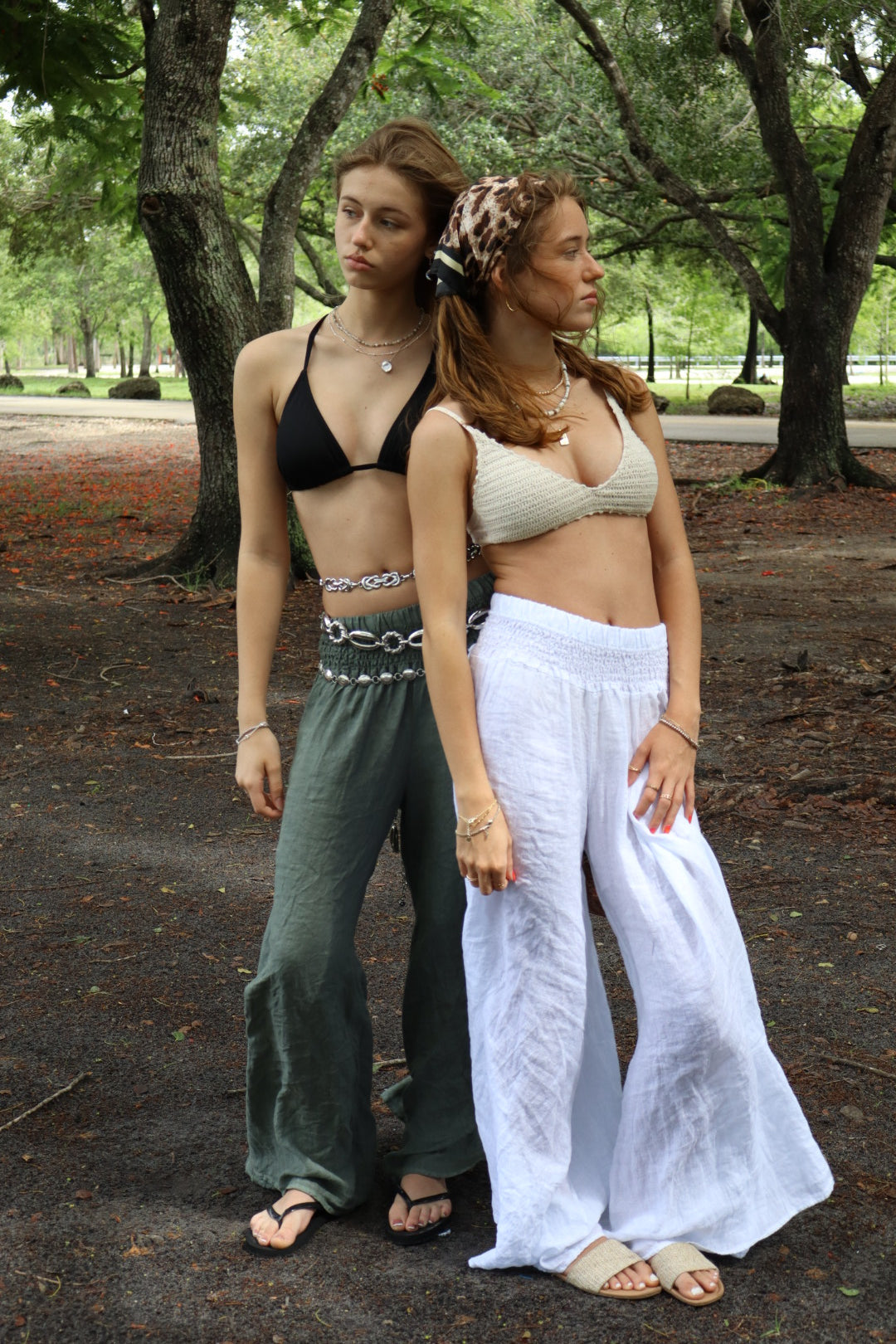Flowy Linen Pants