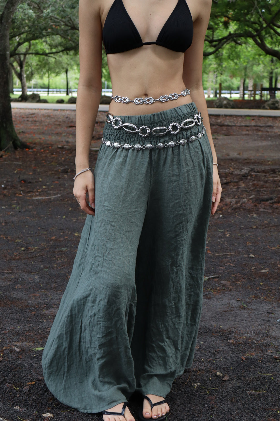 Flowy Linen Pants