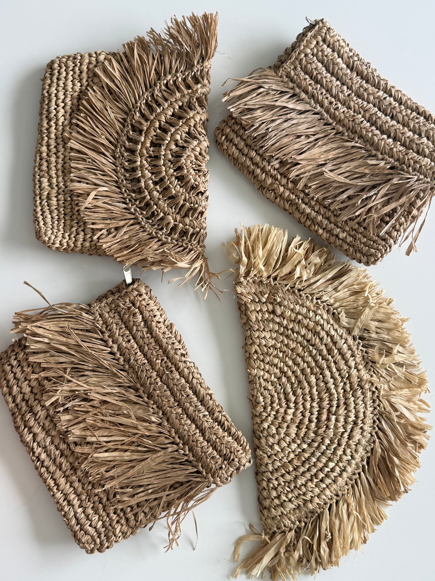 Luna Fringe Clutch – Half Moon Flap