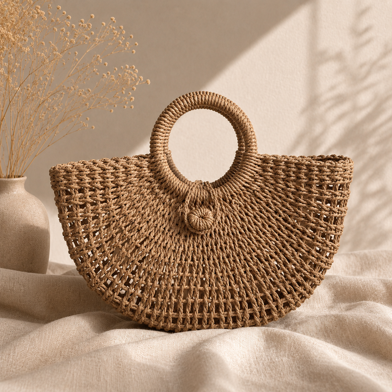 The Solara Woven Bag