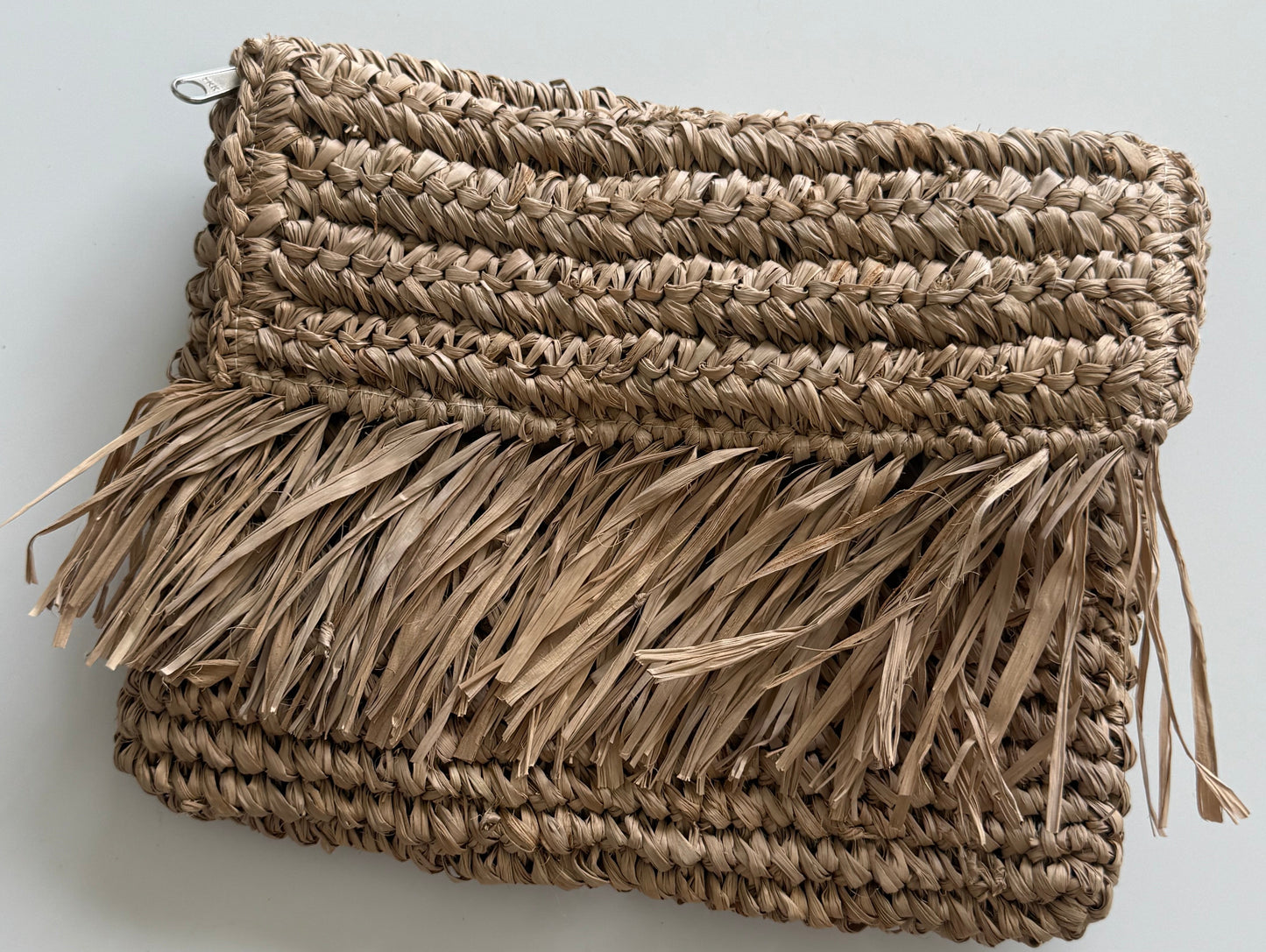 Palma Fringe Clutch