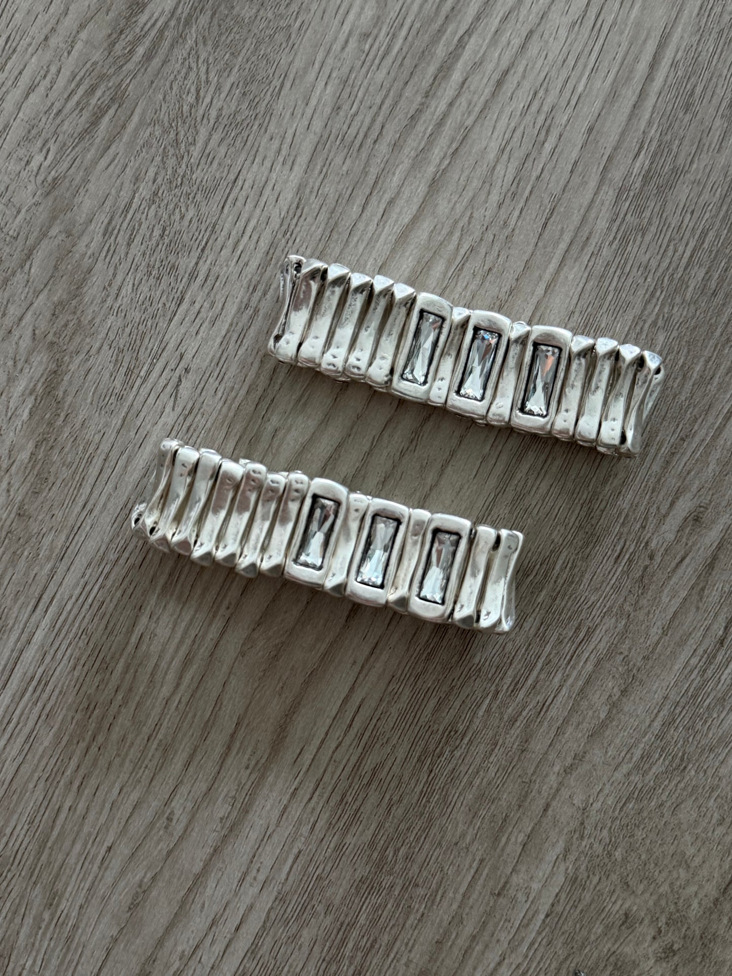 Ravenna Sculpted Crystal Bracelet