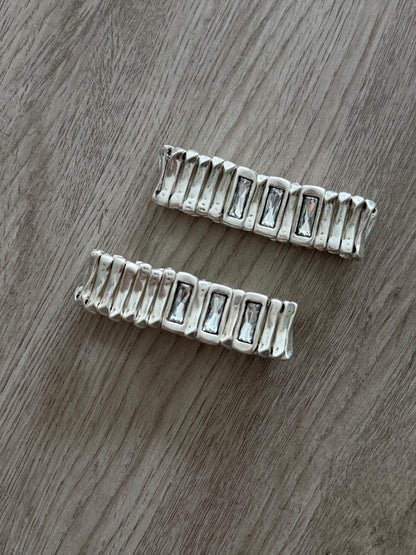 Ravenna Sculpted Crystal Bracelet