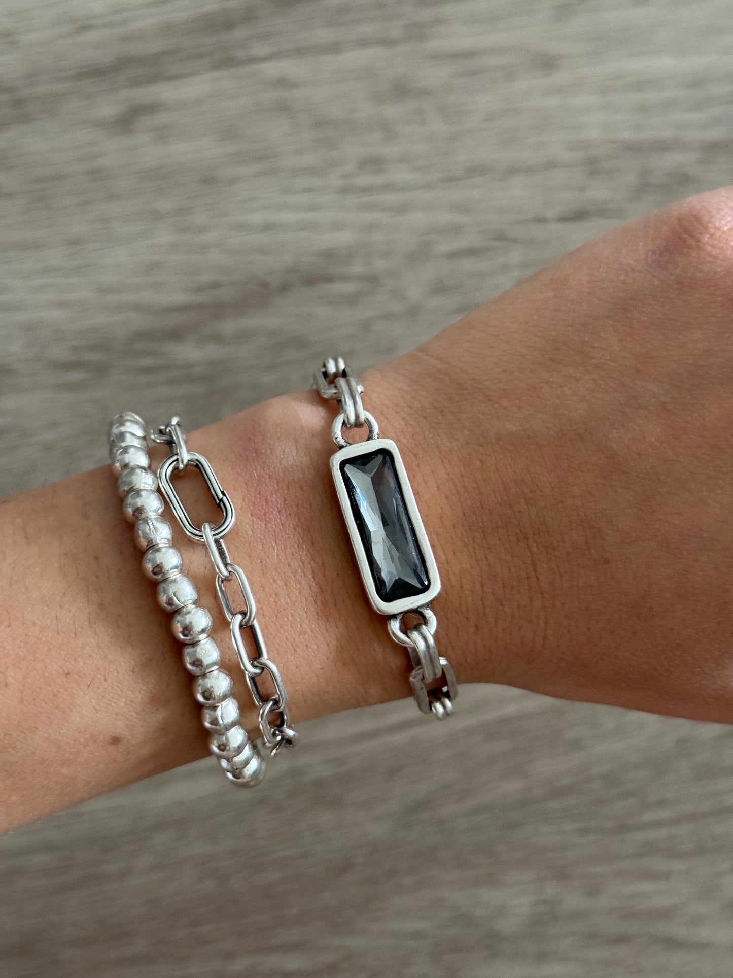 Toledo Crystal Bar Bracelet