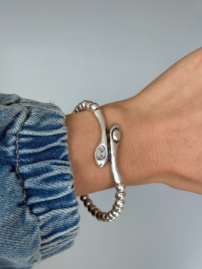 Serpent Gem Bracelet