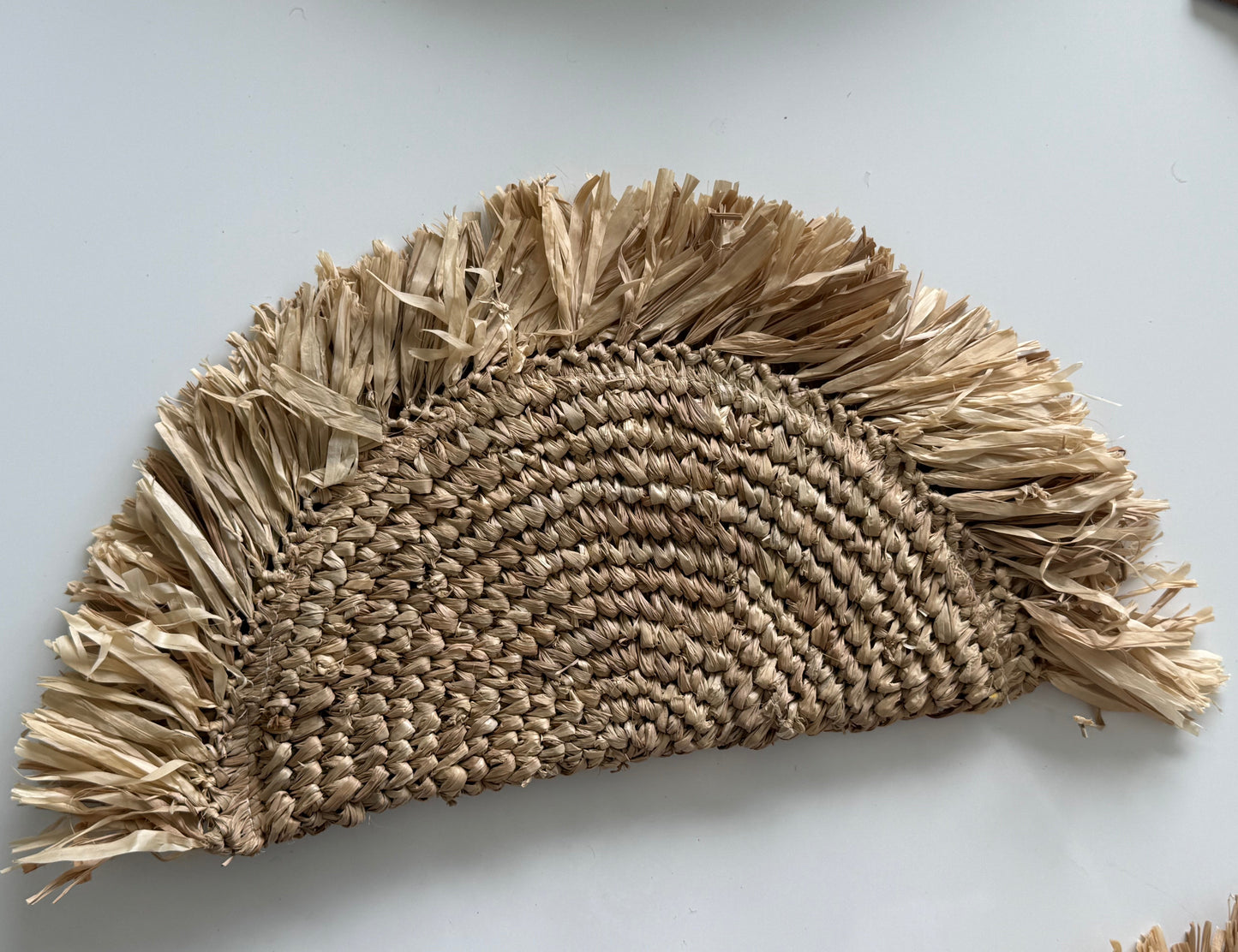 Luna Fringe Clutch – Half Moon