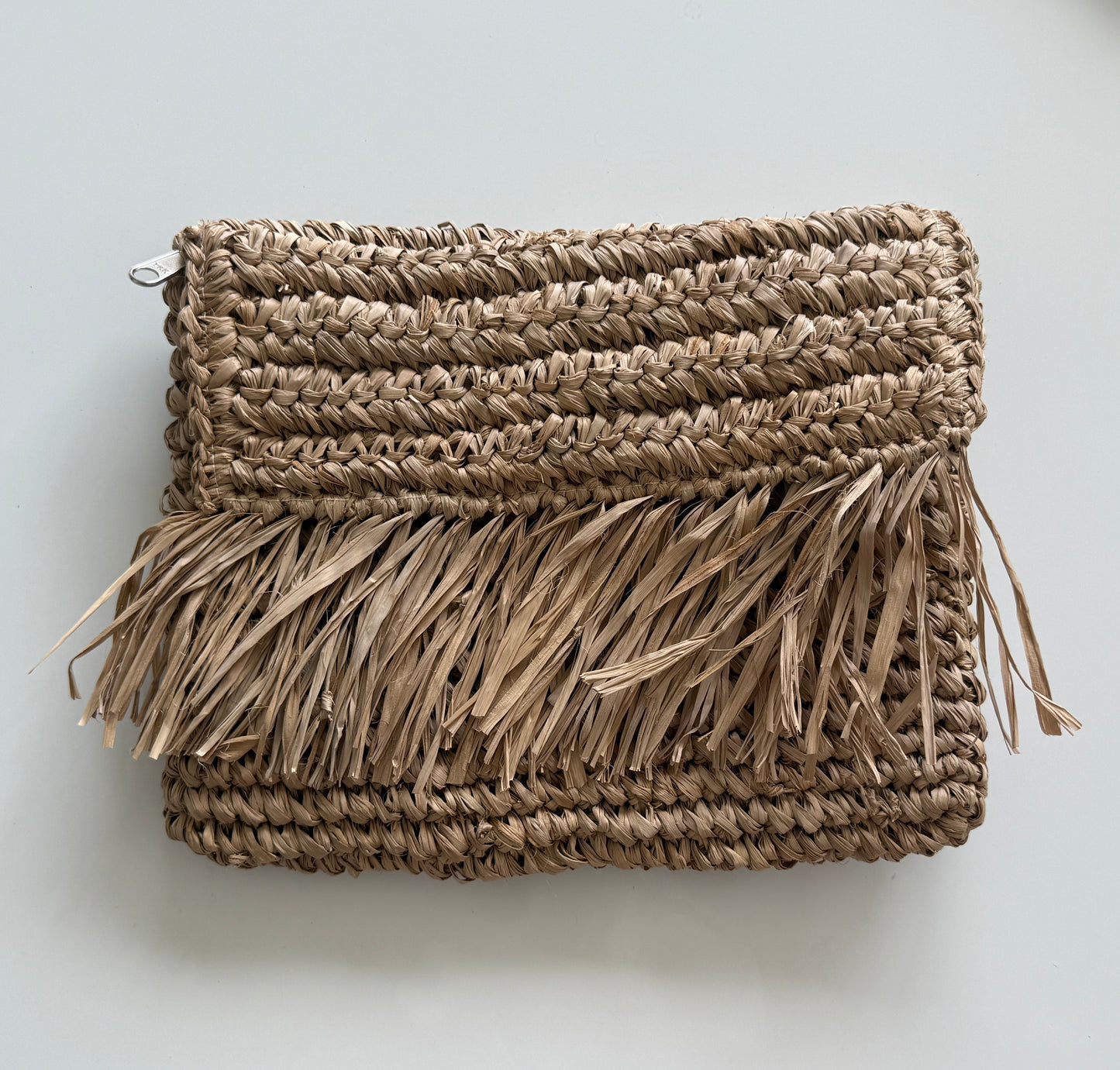 Palma Fringe Clutch