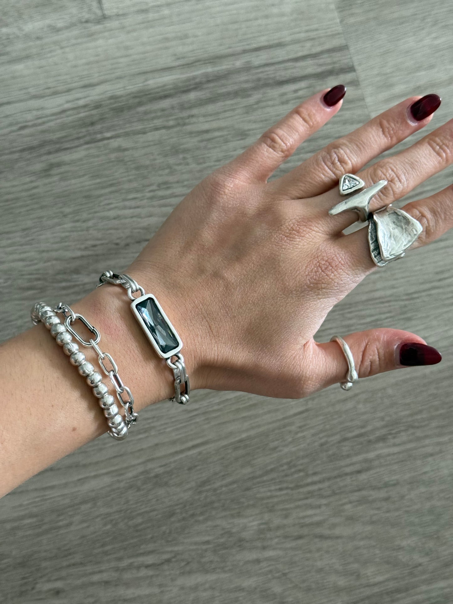 Toledo Crystal Bar Bracelet