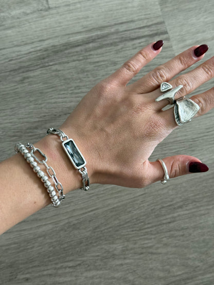 Toledo Crystal Bar Bracelet