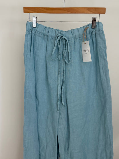 Open Side Linen Pants