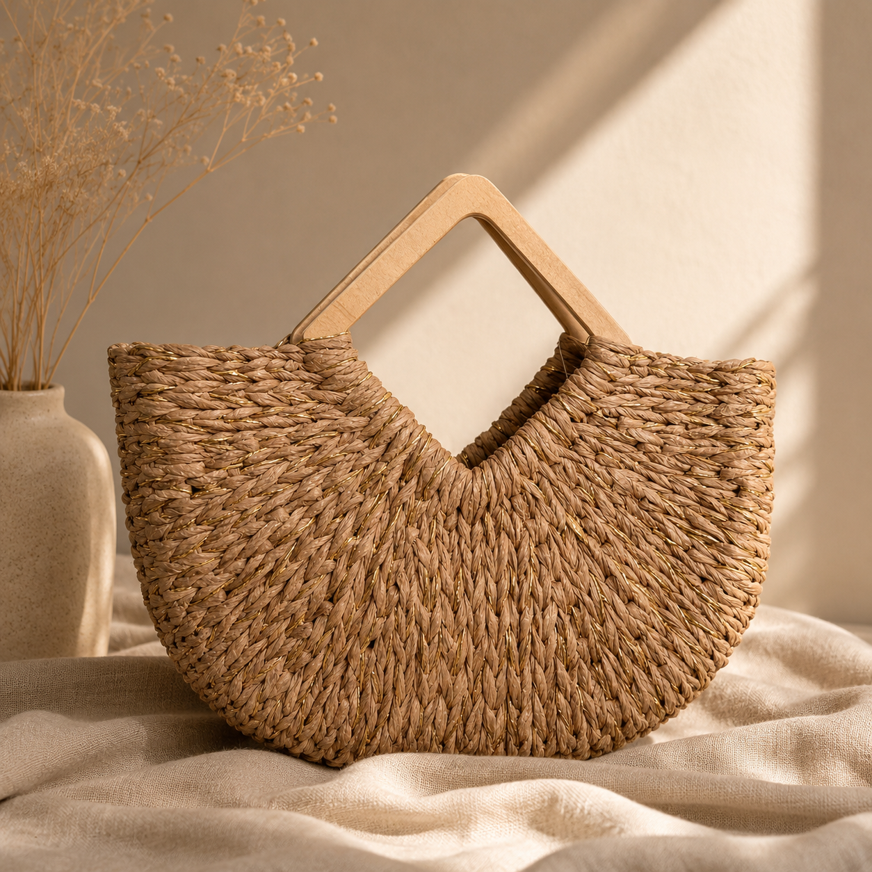The Soleil Woven Bag