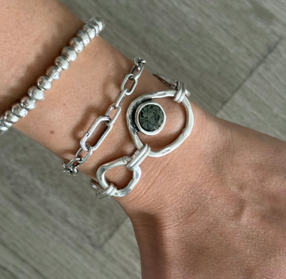 Trieste Gem Link Bracelet