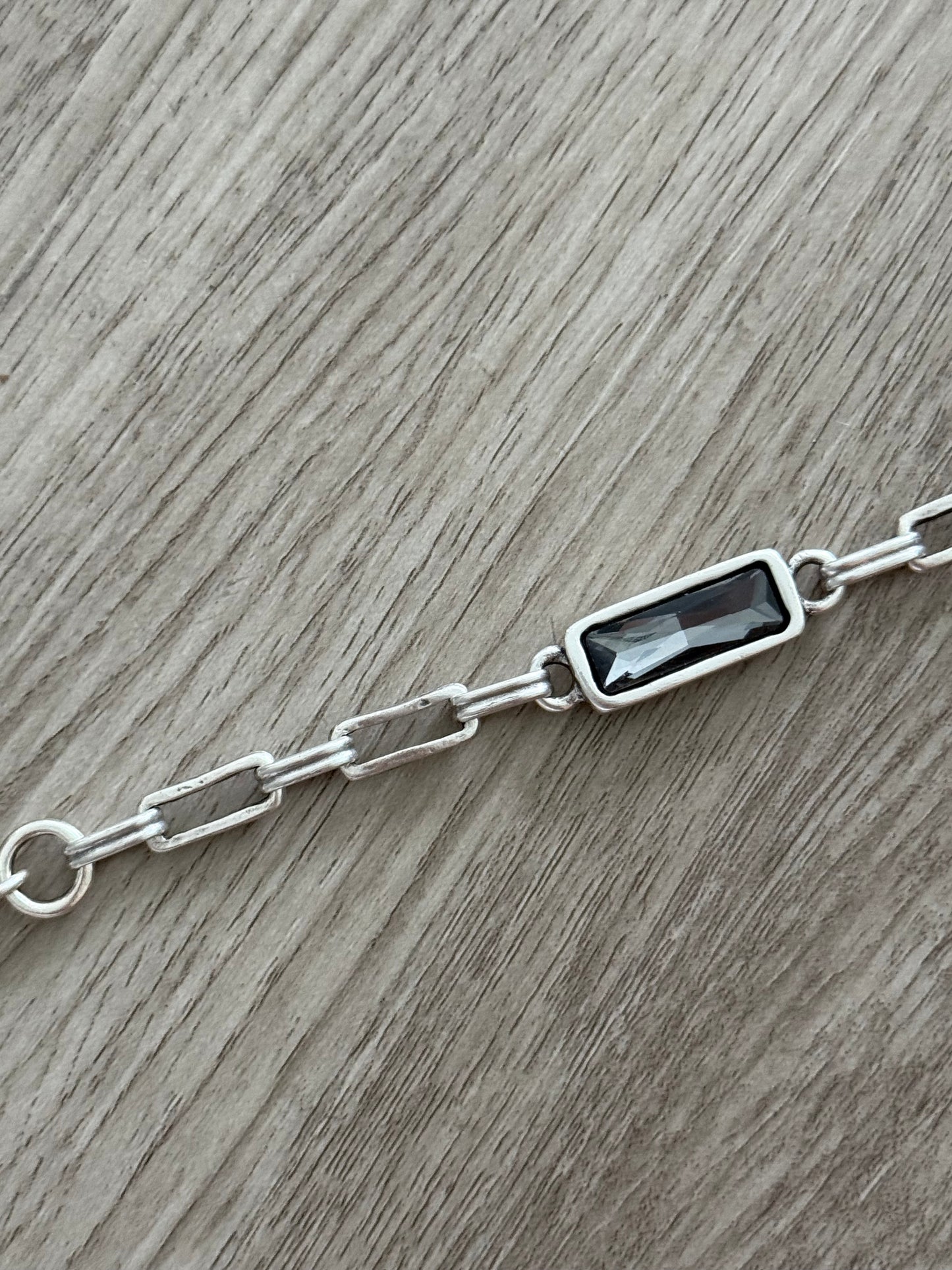 Toledo Crystal Bar Bracelet