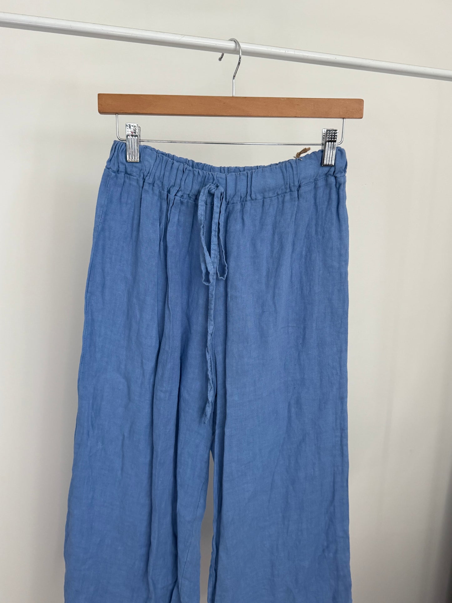 Open Side Linen Pants