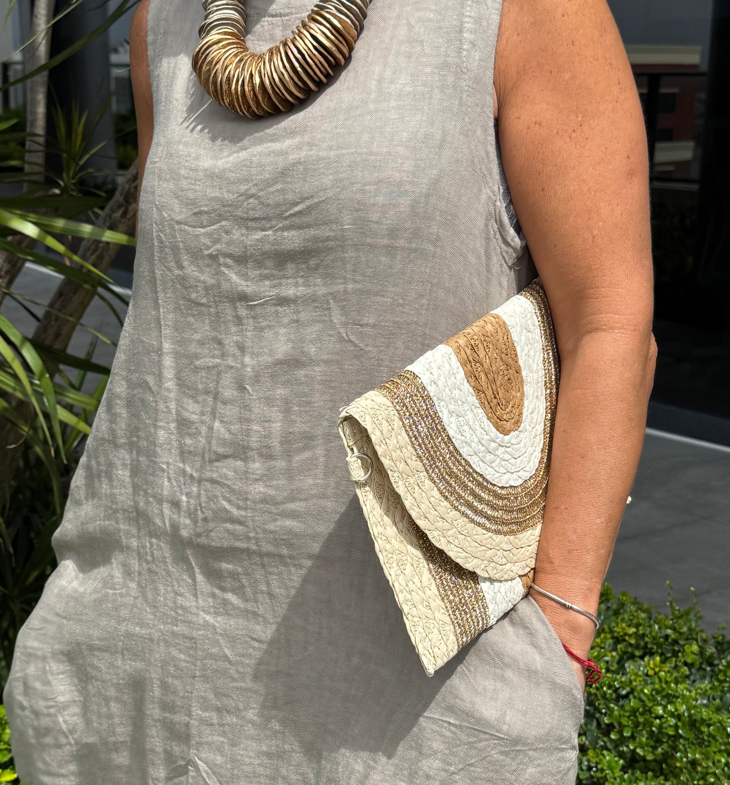 Golden Earth Necklace