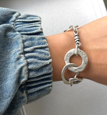 Antalya Hammered Bracelet