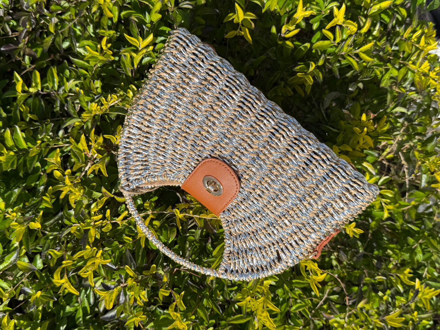 The Silver Amalfi Bag