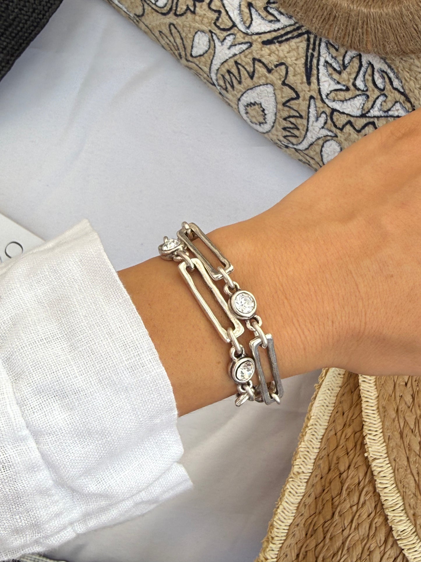 Istanbul Crystal Link Bracelet