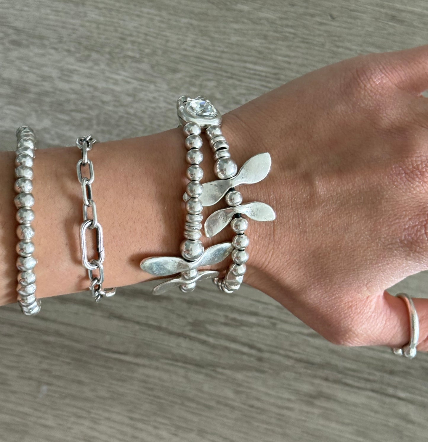 Salerno Botanical Beaded Bracelet