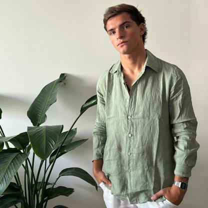 Men Classic Long Sleeve Shirt