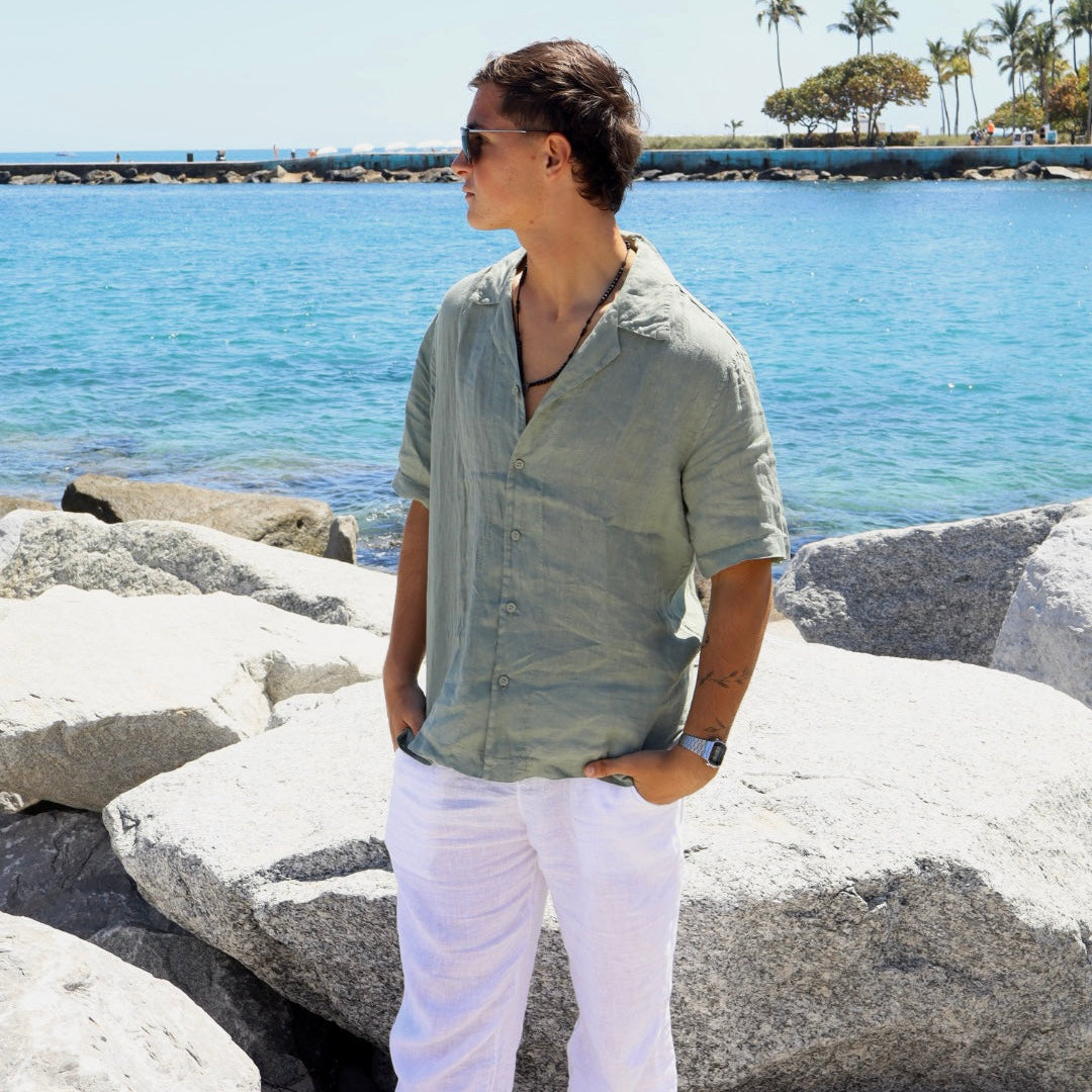 Men Classic Short Sleeve Shirt