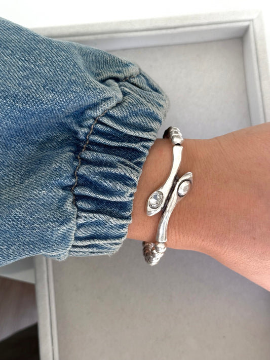 Serpent Gem Bracelet