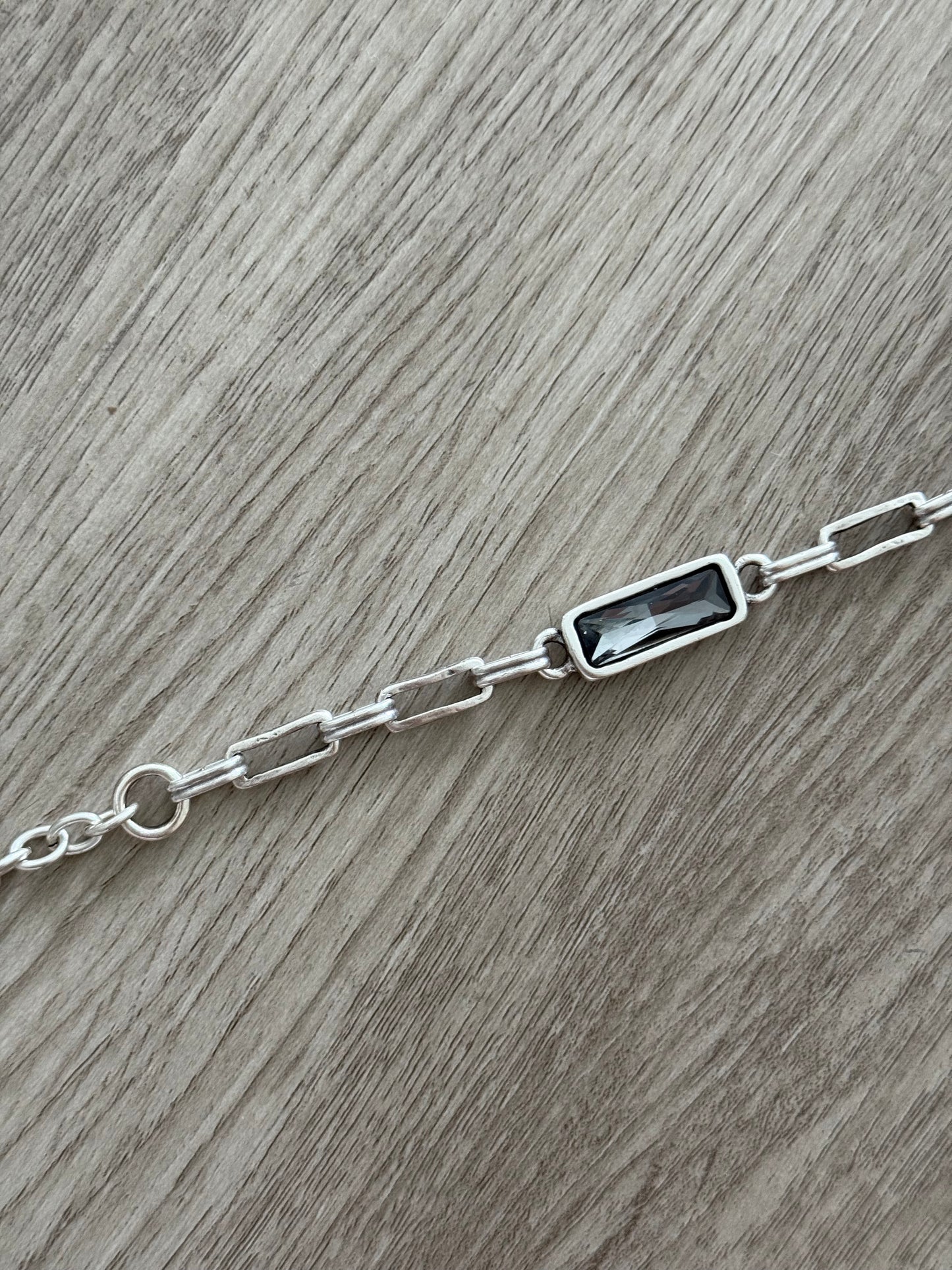 Toledo Crystal Bar Bracelet