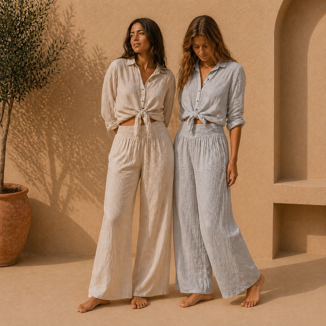 Flowy Linen Pants