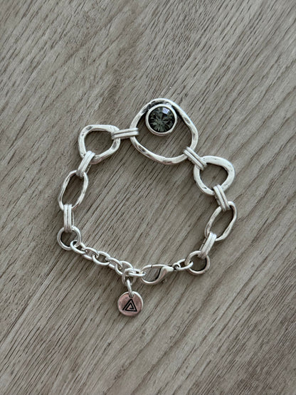 Trieste Gem Link Bracelet