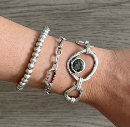 Trieste Gem Link Bracelet