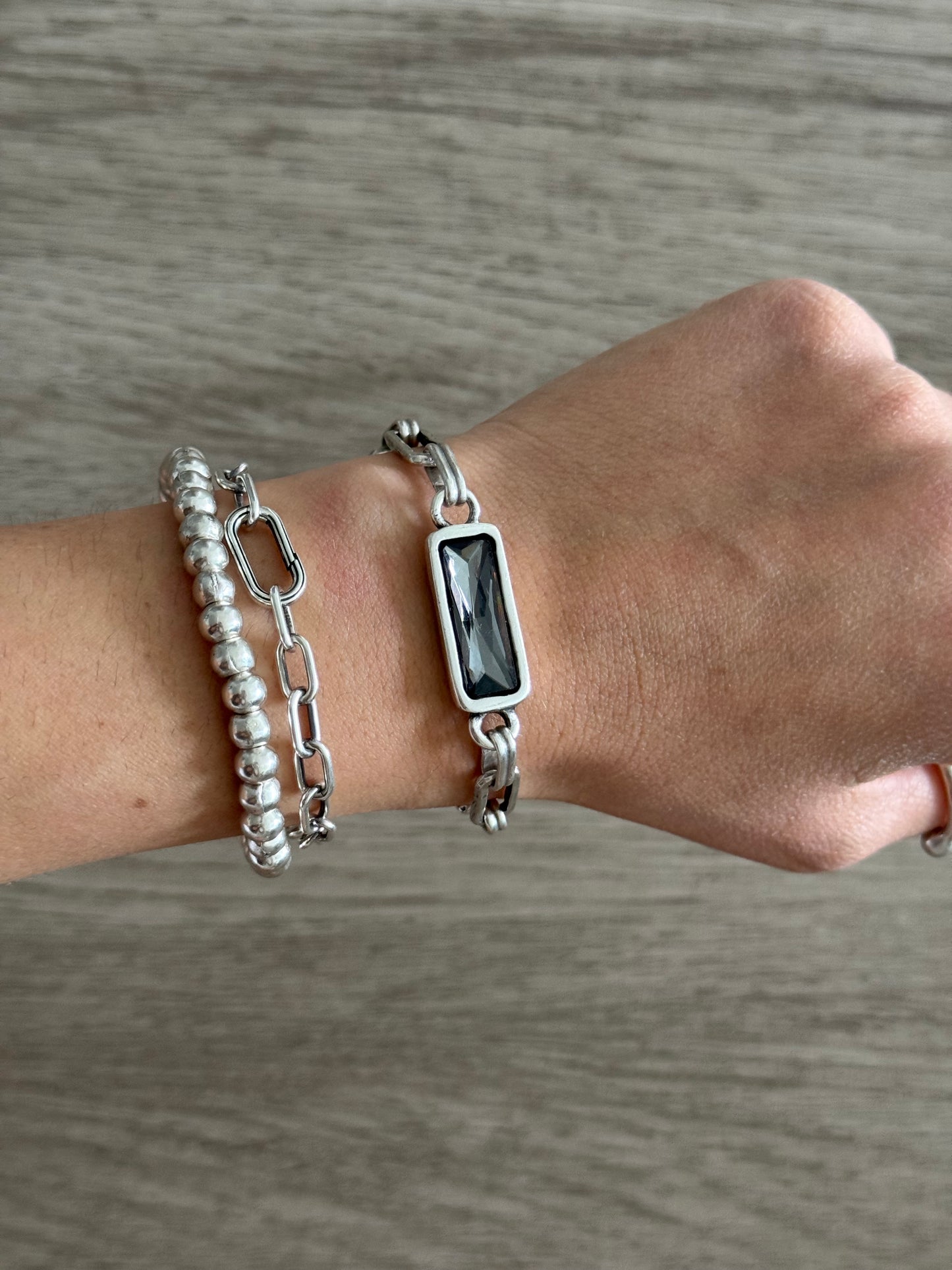 Toledo Crystal Bar Bracelet