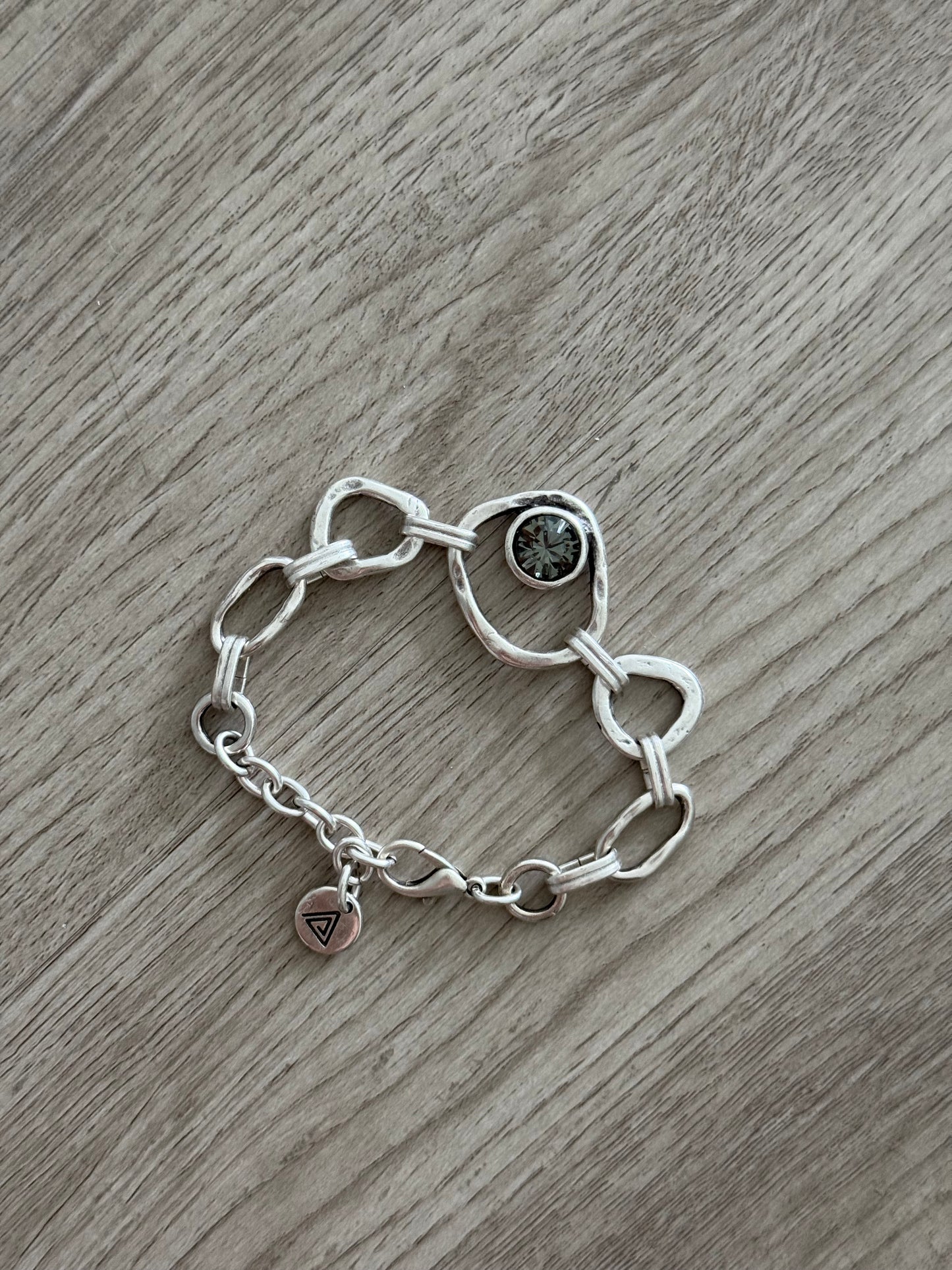 Trieste Gem Link Bracelet