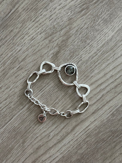 Trieste Gem Link Bracelet