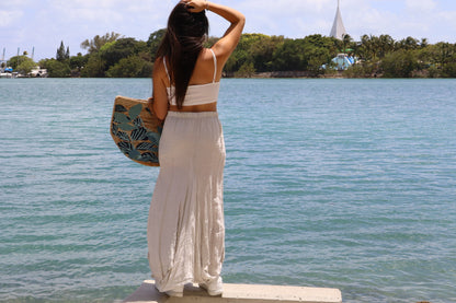Pocket Linen Skirt