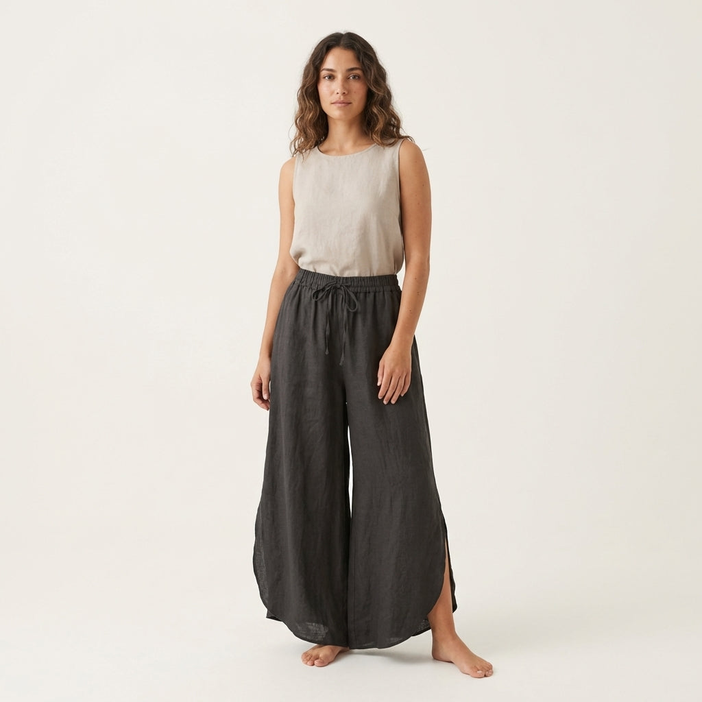 Balloon Linen Pants