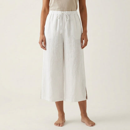 Open Side Linen Pants
