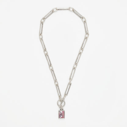 Capri Blue Crystal Pendant Necklace