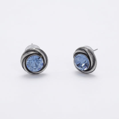 Aegean Blue Stud Earrings
