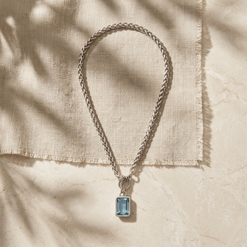 Istanbul Blue Pendant Necklace