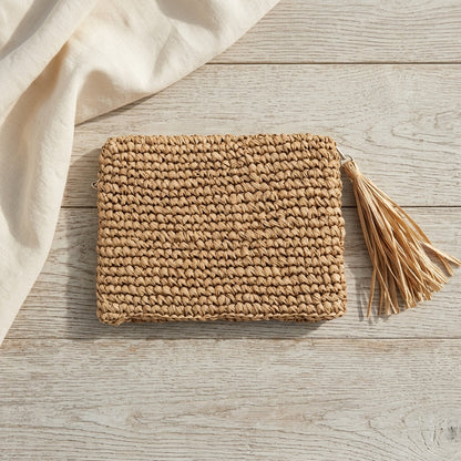 Sienna Zipper Clutch
