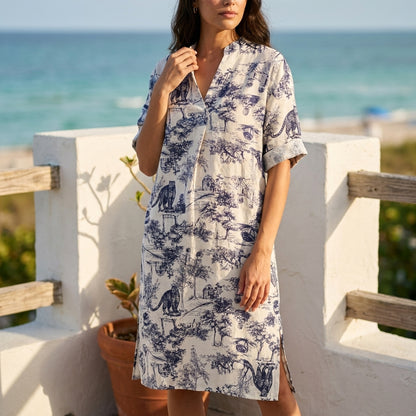 The Porto Linen Dress