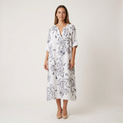 The Marea Linen Dress