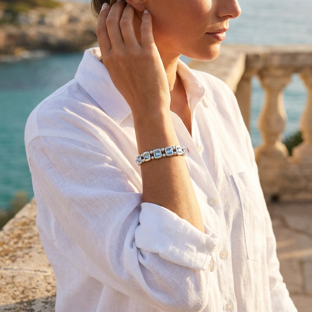 The Aegean Link Bracelet