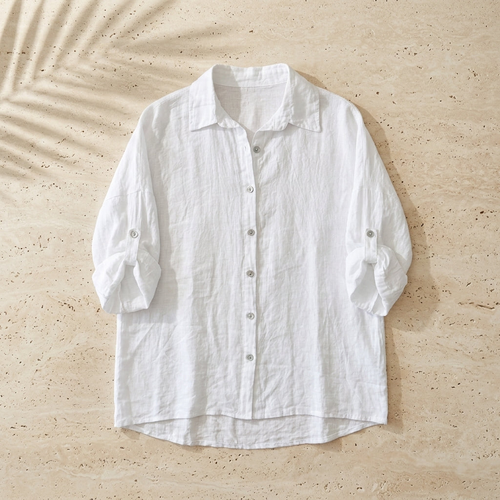 Classic Linen Button-up Shirt