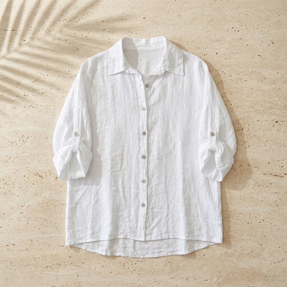 Classic Linen Button-up Shirt