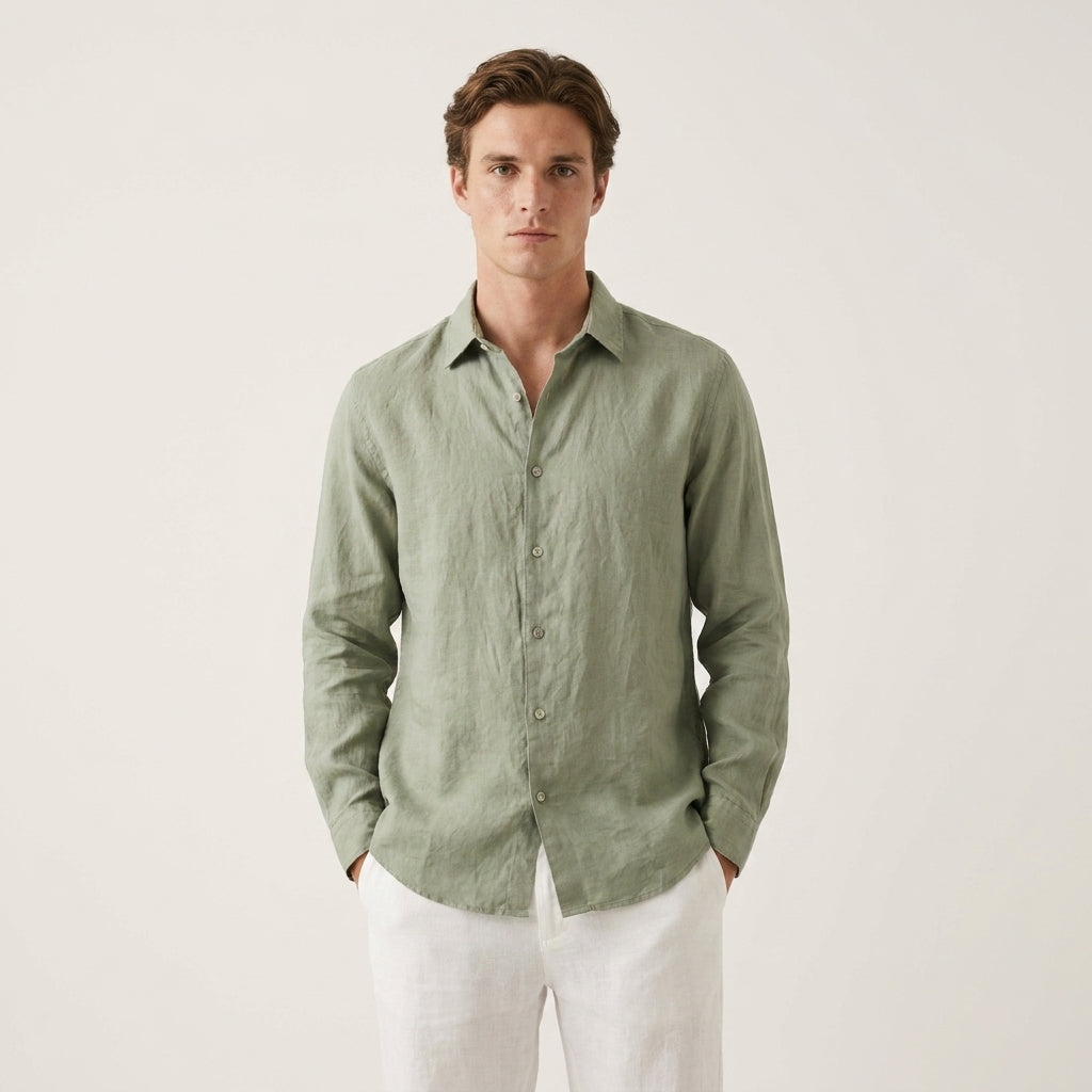 Men Classic Long Sleeve Shirt