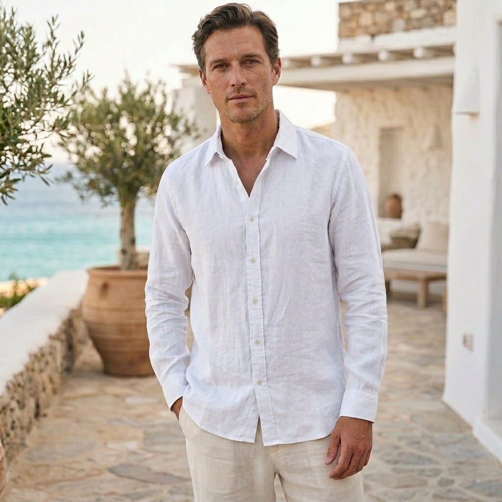 Men Classic Long Sleeve Shirt