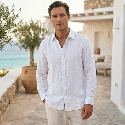 Men Classic Long Sleeve Shirt