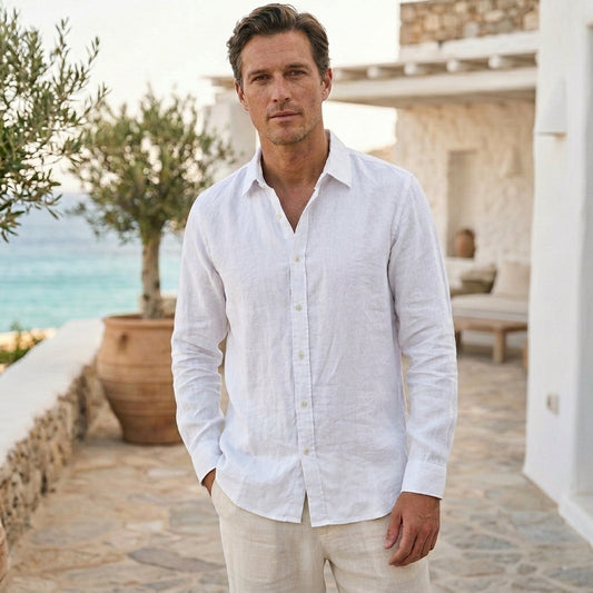 Men Classic Long Sleeve Shirt
