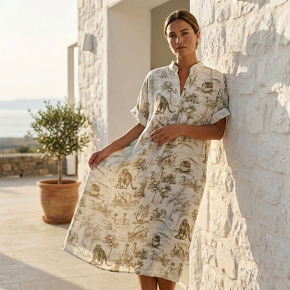 The Porto Linen Dress